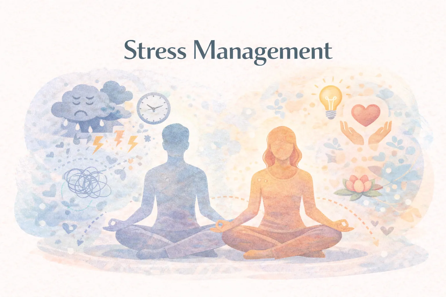 Stress management and burnout counselling session online