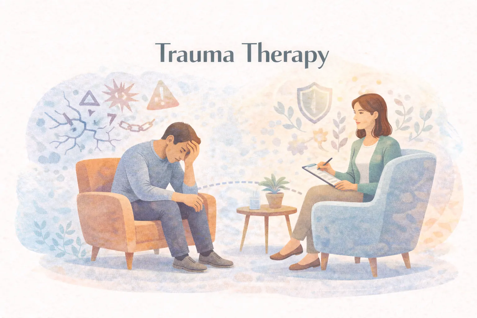 Trauma-informed therapy session online